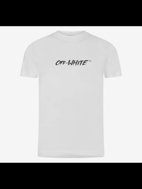 Off-White FIRE! NWT! Virgil Abloh Chalk Arrow Slim Fit S/S Tee in White. Sz Lg.